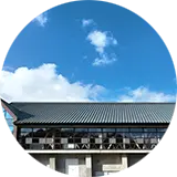 ドローンキャンパス長野の空の外観